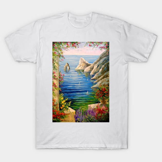 View of the rocks T-Shirt by OLHADARCHUKART